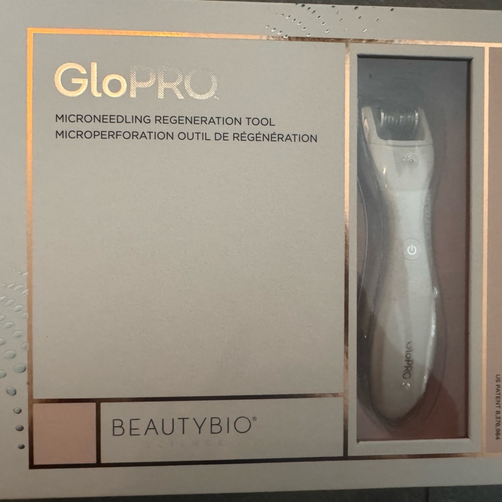 BeautyBio GlowPro Microneedling Regeneration Tool, Device New/Sealed, Open Box